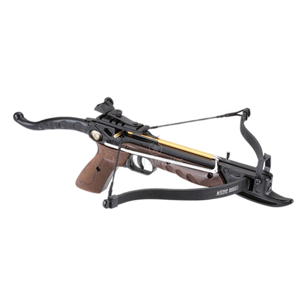 01 balestra a pistola cobra deluxe 80 libbre 175 fps legno